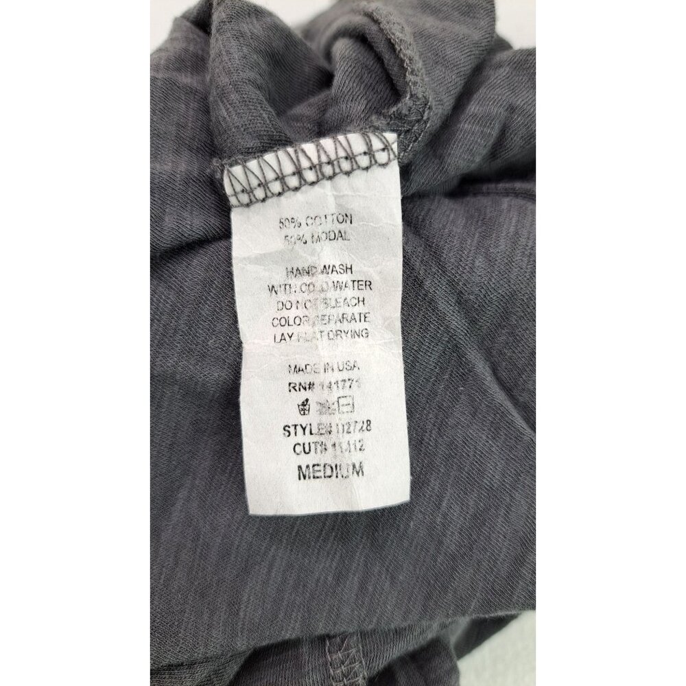 Natural Michelle Creative Factory Gray Tank Skater Dress Cutout Size Medium Tee - Picture 4 of 5